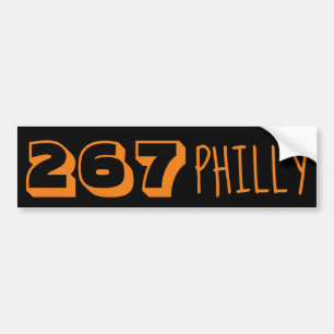 Autocollant De Voiture Indicatif régional 267 - Philly