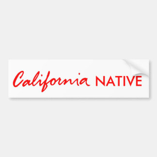 Autocollant De Voiture Indigène de la Californie