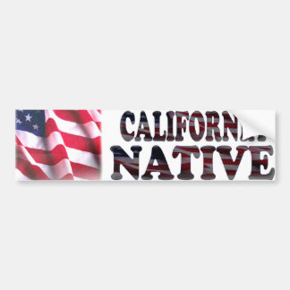 Autocollant De Voiture Indigène de la Californie