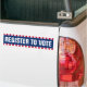 Autocollant De Voiture Inscrivez-vous pour voter élection politique front (On Truck)