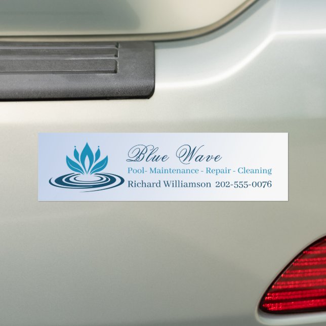 Autocollant De Voiture Installation d'éléments aquatiques  (En voiture)