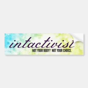 Autocollant De Voiture Intactivist