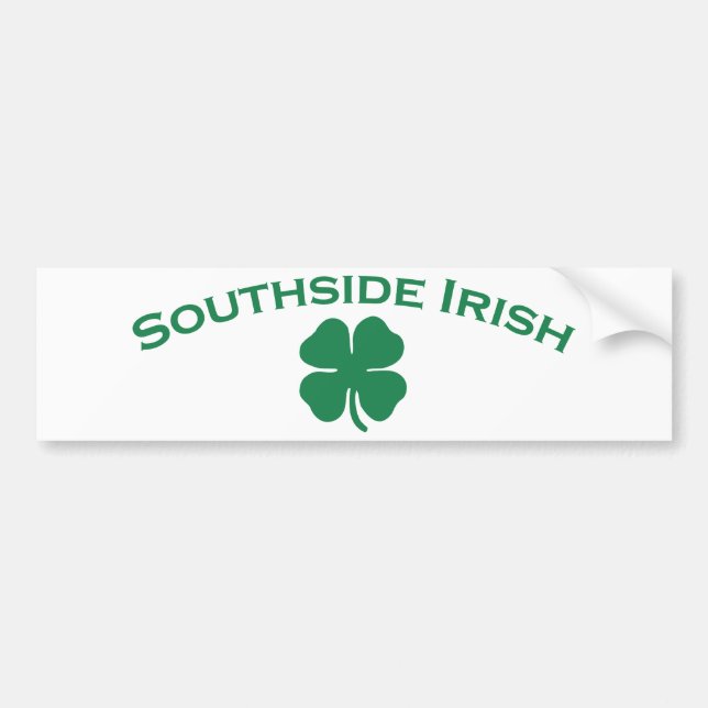 Autocollant De Voiture Irlandais de Southside (Devant)
