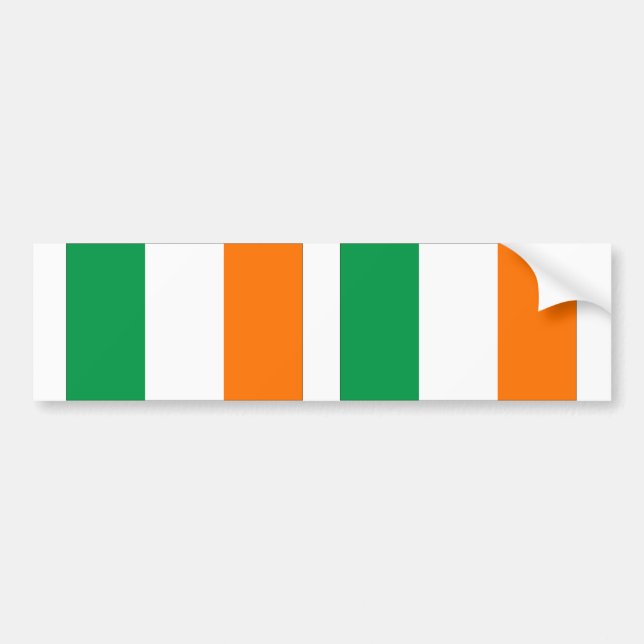Autocollant De Voiture Irlande (Devant)