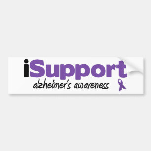 Autocollant De Voiture iSupport Alzheimers