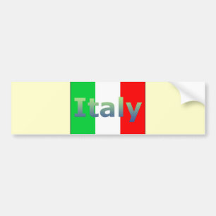 Autocollant De Voiture Italie