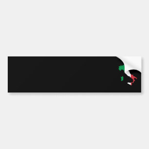 Autocollant De Voiture Italie dans les couleurs du drapeau