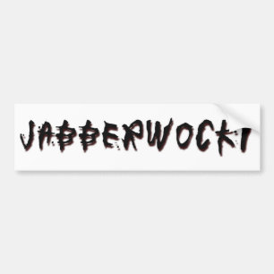 Autocollant De Voiture Jabberwocky
