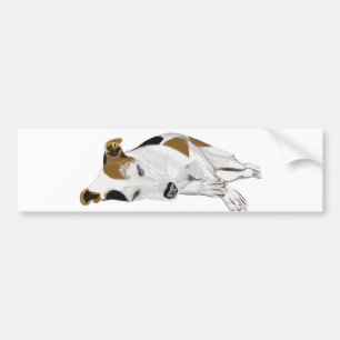 Autocollant De Voiture Jack Russell