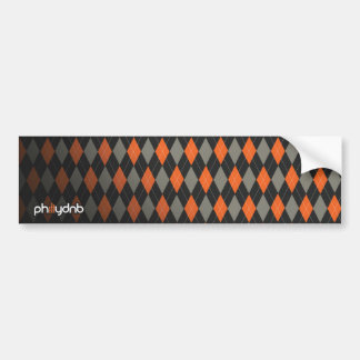 Autocollant De Voiture Jacquard de PhillyDnB