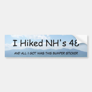 Autocollant De Voiture J'ai augmenté NH 48