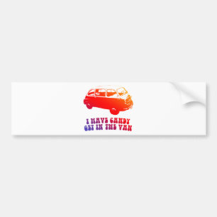 Autocollant De Voiture J'Ai Du Bonbon, Entre Dans La Van