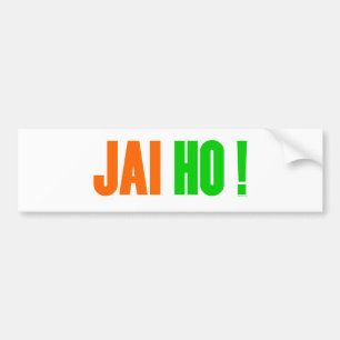 Autocollant De Voiture JAI HO ! Adhésif pour pare-chocs