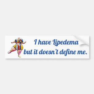 Autocollant De Voiture J'ai Lipedema mais il ne me définit pas