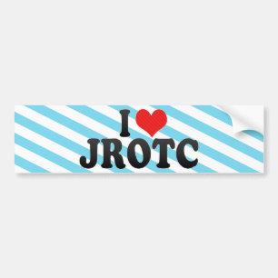 Autocollant De Voiture J'aime JROTC