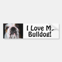 J'aime le mon, bouledogue !