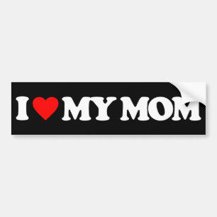 AUTOCOLLANT DE VOITURE J'AIME MA MAMAN