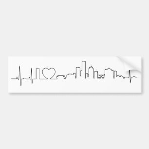 Autocollant De Voiture J'aime Milwaukee dans un style extraordinaire