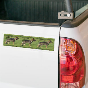 Autocollant De Voiture J'aime mon berger allemand de sable