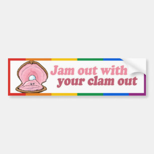 Autocollant De Voiture JAM OUT AVEC VOTRE CLAM OUT -.png
