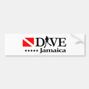 Autocollant De Voiture Jamaïque DV4