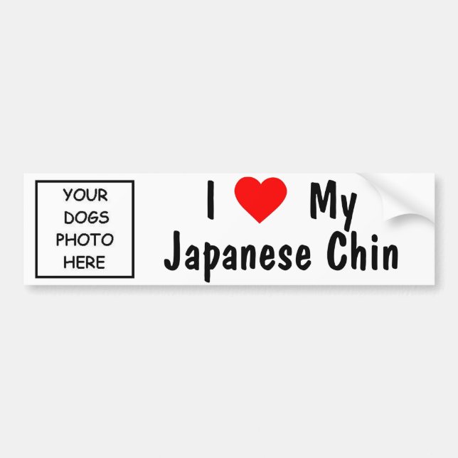 Autocollant De Voiture Japonais Chin (Devant)