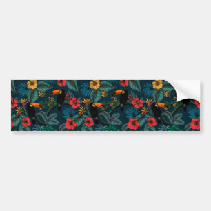 Autocollant De Voiture Jardin toucan 2