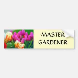 AUTOCOLLANT DE VOITURE JARDINIER PRINCIPAL.
