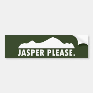 Autocollant De Voiture Jasper S'Il Vous Plaît