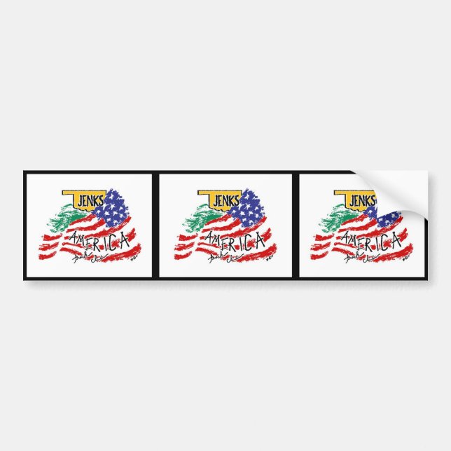 Autocollant De Voiture JATC 3-Logo (Devant)