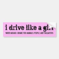 je conduis comme une fille