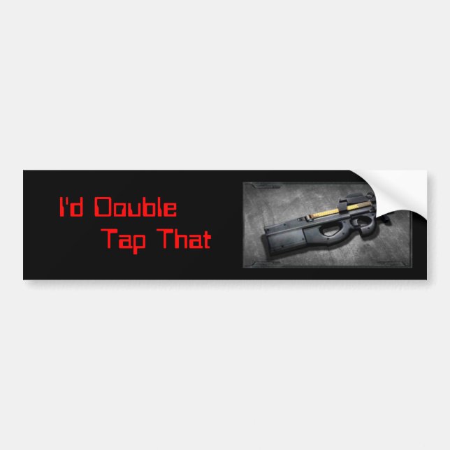 Autocollant De Voiture Je doublerais le robinet cela (Devant)