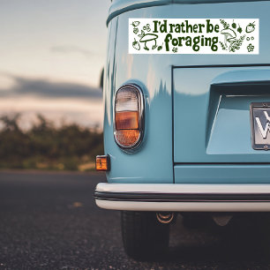 Autocollant De Voiture JE FERAIS PLUTÔT DE LA CUISSON Plantes