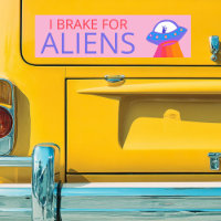 JE FREINE POUR ALIENS Mignons OVNI