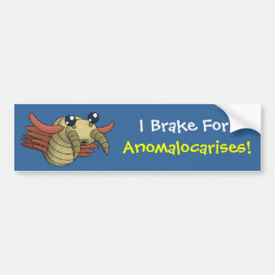 Autocollant De Voiture Je freine pour Anomalocarises !