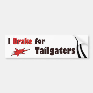 Autocollant De Voiture Je freine pour Tailgaters