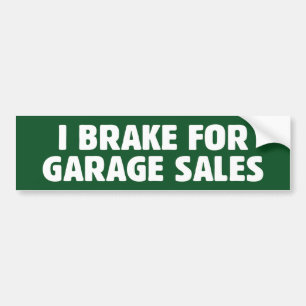 Autocollant De Voiture Je Freins Pour Les Ventes De Garage