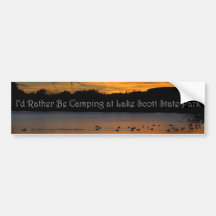 Je préférerais aller au camping au Lake Scott Stat