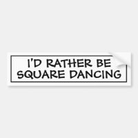 Je Préférerais Être Carré Danser