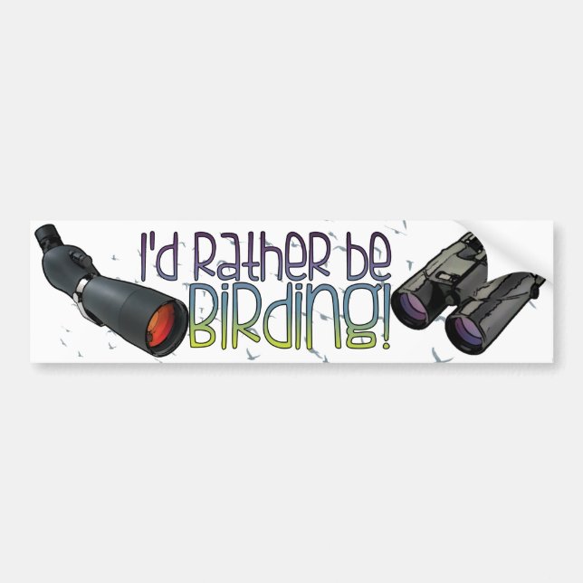 Autocollant De Voiture "Je serais plutôt adhésif pour pare-chocs de (Devant)