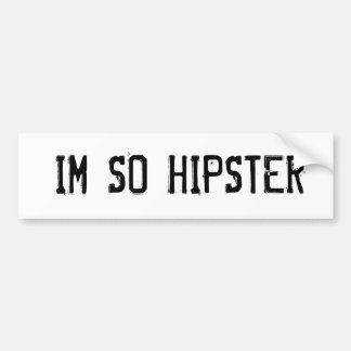 Autocollant De Voiture Je suis ainsi hippie
