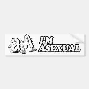 Autocollant De Voiture JE SUIS ASEXUEL -.png