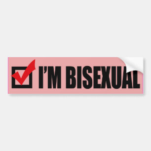 Autocollant De Voiture JE SUIS BISEXUEL - (2).png