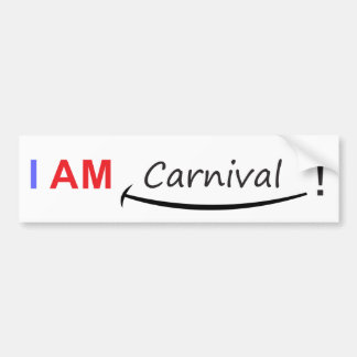 Autocollant De Voiture Je suis carnaval