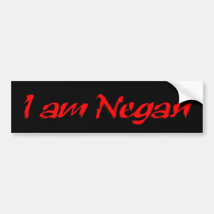 Autocollant De Voiture Je suis Negan