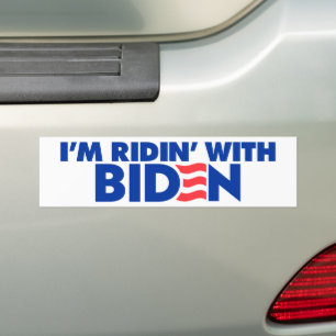 Autocollant De Voiture Je suis Ridin' With Biden 2024