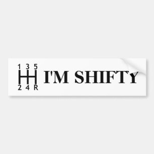 Autocollant De Voiture Je suis Shifty