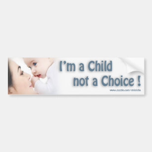 Autocollant De Voiture Je suis UN ENFANT PAS UN BIEN CHOISI…