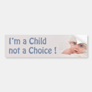 Autocollant De Voiture je suis UN ENFANT PAS UN CHOIX ! ADHÉSIF POUR