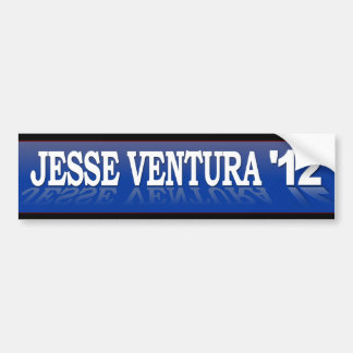 Autocollant De Voiture Jesse Ventura de 'réflexion 12 bleus